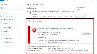 How to Fix Windows Updates Error 80072EE2 (Easy)