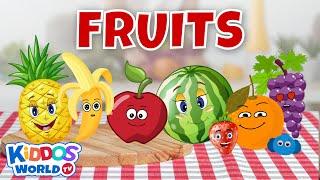 Fruits and Vegetables Names - Learn Fruits And Vegetables English Vocabulary