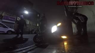 ARMED THIEVES TRY TO STEAL MY BIKE AND FAIL (TMAX GANG)