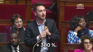 Malaise dans l'hémicycle quand je nomme les milliardaires amis de Macron