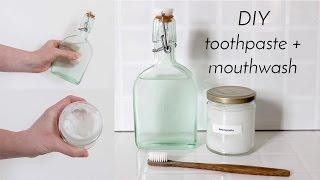 TOOTHPASTE & MOUTHWASH | Zero Waste Recipes