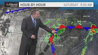 Cleveland weather forecast: Remnants of Helene impacting Northeast Ohio this weekend