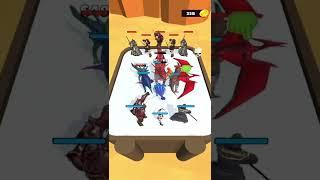 Merge Master - Dinosaur Fusion - Walkthrough Gameplay Level 103 (iOS Android) #shorts