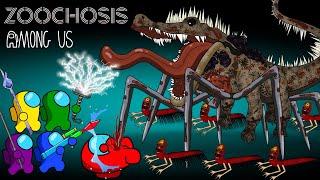 어몽어스 VS Zoochosis #3 and the unexpected ending | AMONG US ANIMATION ZOMBIE