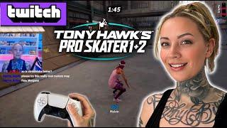 Tony Hawk Gameplay my first time using Streamlabs