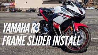 Yamaha R3 Shogun Frame Slider Install