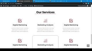 Service Section in Website  | Wordpress Website | Elementor | Free | Web Development Course