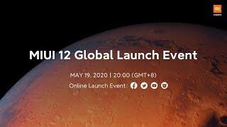 MIUI 12 Global Launch Event