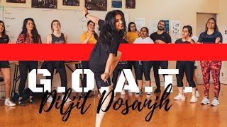 G.O.A.T - Diljit Dosanjh | Bhangra Choreography by Richa Chandra