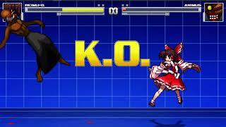 (M.U.G.E.N) Reimu-Q vs Animus