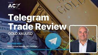 Gold XAUUSD - Telegram Interactive Trading Feed - Trade Review with Nathan Bray, ACY Securities