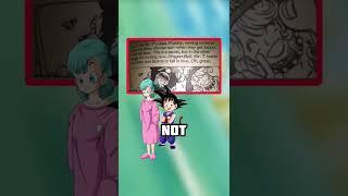 Goku Almost Married Bulma #dragonball