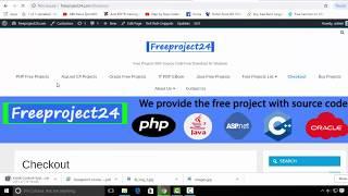 Freeproject24 How to Download Free project in PHP with source code