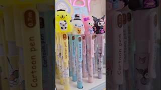 Sanrio cute pen #sanrio #kuromi #cinnamoroll #hellokitty #mymelody #cute #japan #asmr #shorts #fyp