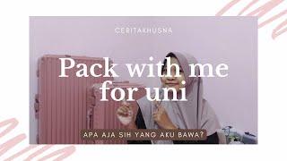 BARANG BAWAAN KULIAH KE LUAR NEGERI (Australia) - Pack with me for uni