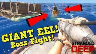 Stranded Deep - Giant EEL Boss Fight