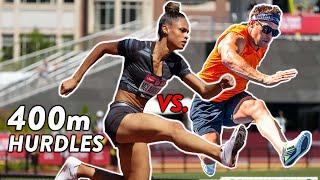 Olympic 800m Runner vs. Sydney McLaughlin 400m Hurdles