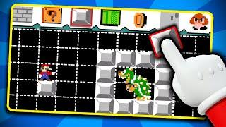 Super Mario Bros., but make levels while playing?!