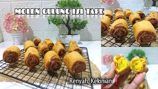 Renyah Kekinian! Resep Molen Gulung isi Tape