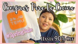 TEMU HAUL REVIEW // Nuevas Compras Para Mi Cocina // Compras De Primavera  En Temu Online // Nelu