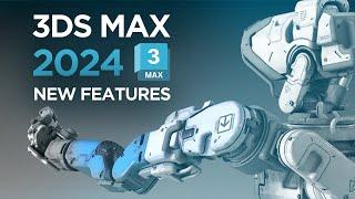 NEW 3DS MAX 2024 FEATURES TUTORIAL | Boolean modifier, Open vdb, Phyllotaxis array, Modifier list