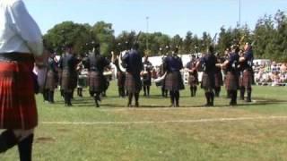 Tayside Police Pipe Band at Scottish Pipe Band Championships 2010