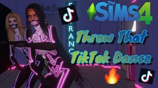 TikTok "Throw That" TikTok Dance Animation for The Sims 4