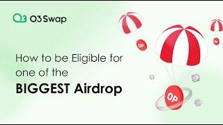 o3 swap airdrop. Worth $4000