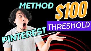 $100 Pinterest Threshold Method | Claim Your $100 Pinterest Ads Credit