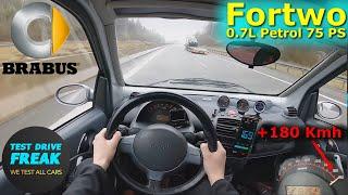 2005 Smart Fortwo C 450 0.7 Brabus 75 PS TOP SPEED AUTOBAHN DRIVE POV