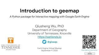 Earth Engine Virtual Meetup - Introduction to geemap and the Earth Engine Python API