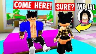 I Pretended To Be an E-GIRL and STOLE her BOYFRIEND in ROBLOX BROOKHAVEN RP!