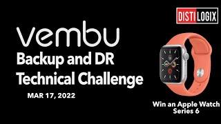 Vembu BDR Tech Challenge with Distilogix