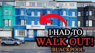 I stayed at Bluewater's Hotel in Blackpool, I loved it but I had to LEAVE