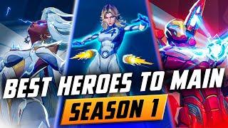 The BEST Heroes to Main in EVERY Role: DPS, Tank, & Support! | Marvel Rivals Season 1