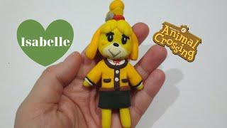 Animal Crossing Isabelle | How to make a simple clay figure | Clay art - Vicky25Crafts
