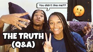 THE TRUTH?? | TIKTOK COUPLE DOES Q&A (LIES WERE TOLD) 