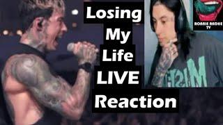 Ronnie Radke Reacts To " Losing My Life LIVE " Falling In Reverse Reaction On Twitch