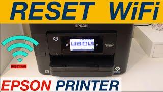 Epson Printer Reset WiFi, Network Setting, Connect To New WiFi