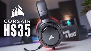 Corsair HS35 Gaming Headset Review and Mic Test
