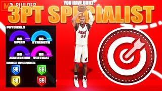 BEST 3PT SPECIALIST BUILD ON NBA 2K21! RARE BUILD SERIES VOL. 36