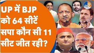 TV9 Suvey: UP में BJP 64 और सपा 11 Loksabah सीट जीत सकती है! Election 2024 I Opinion Poll I