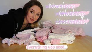 Newborn Essentials (Clothing) | What Do You Actually Need?! | LottieJLife