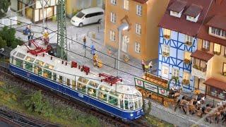 Modern Märklin H0 layout Update 4 - technical details, tips, close-up impressions, container bridge