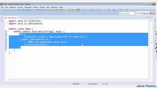 Demo - What's Checked vs Unchecked Exception In Java | Checked and Unchecked exception explained