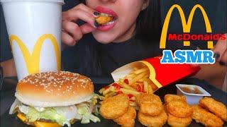 ASMR McDONALDS [McROYALE BURGER + CHICKEN NUGGETS & FRIES] [EATING SOUNDS] RUNI ASMR