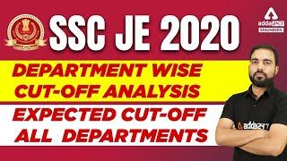 Official data SSC JE 2020 Department wise cut-off & expected 2022