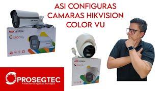 Cómo Configurar Cámaras Hikvision Color Vu con Audio