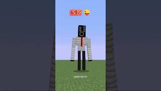 Minecraft Wellerman Edit: Speaker Man (Skibidi Toilet)  #shorts