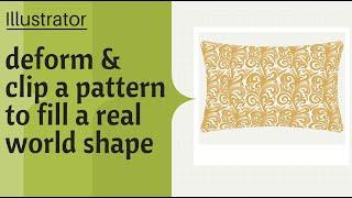 Illustrator - Apply a Pattern to a Real World Object - Working with Repeating Patterns